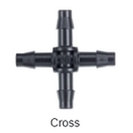 4mm Barbed Cross - Pack of 5