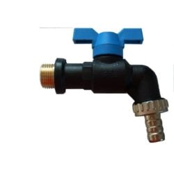 Philmac Poly Bib Tap 1"