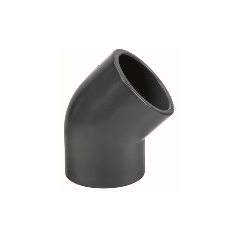 Metric PVC Elbows 45 Degrees
