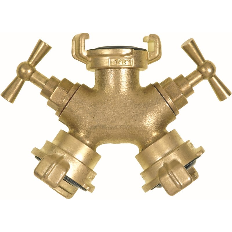3-Way Geka Splitters with Taps