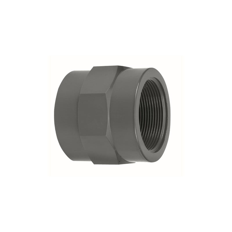 Metric PVC Plain to Threaded Sockets
