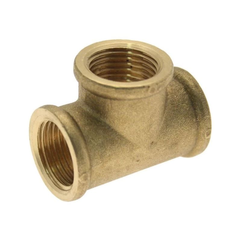 Brass Threaded Tees