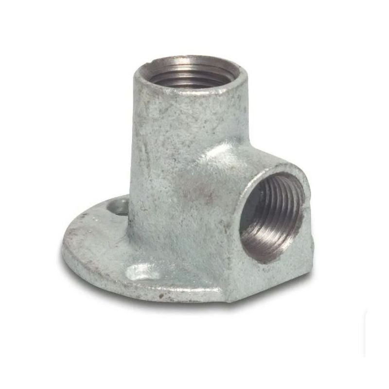 Galvanised Steel Back Plate Elbows