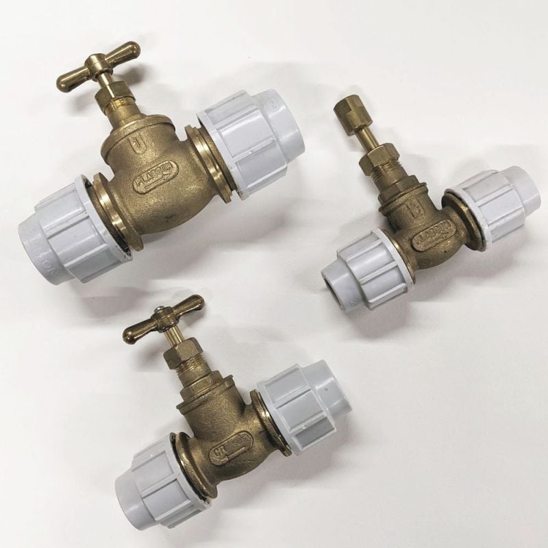 Plasson Stop Taps for MDPE Pipe