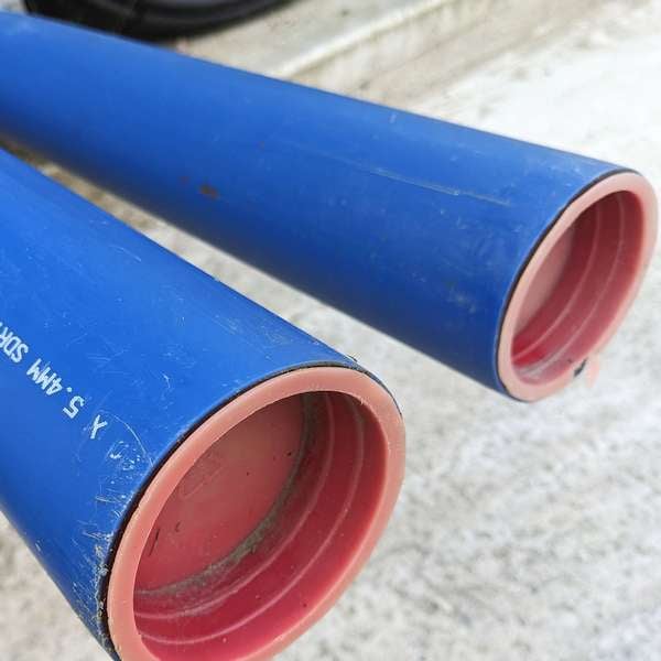 90mm HPPE PE100 Water Pipe Blue